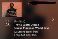 3 Steher Travis Scott Frankfurt Freitag 26.07 West - Nied Vorschau