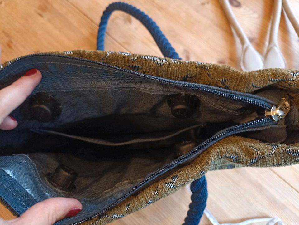 Original Obag Handtasche mit Henkel und Innentasche in Ulm