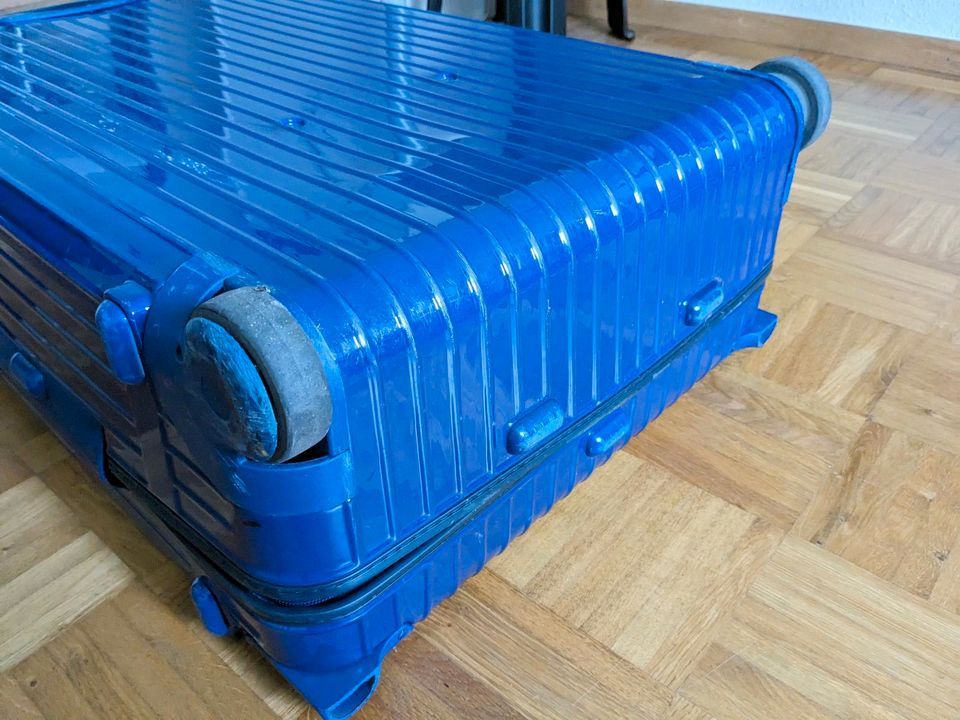 Rimowa Salsa XL Trolley Koffer blau, 2 Rollen in Murg