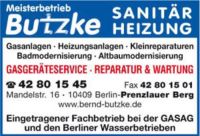 Anlagenmechaniker-in (mwd) Sanitär-Heizung Pankow - Prenzlauer Berg Vorschau