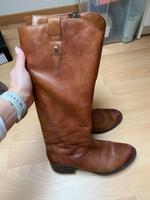 Hohe Lederstiefel/ Echtleder Bremen-Mitte - Bremen Altstadt Vorschau