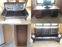 Schreibtisch, Mehrzweckschrank und Couch zu verschenken Hessen - Grävenwiesbach Vorschau