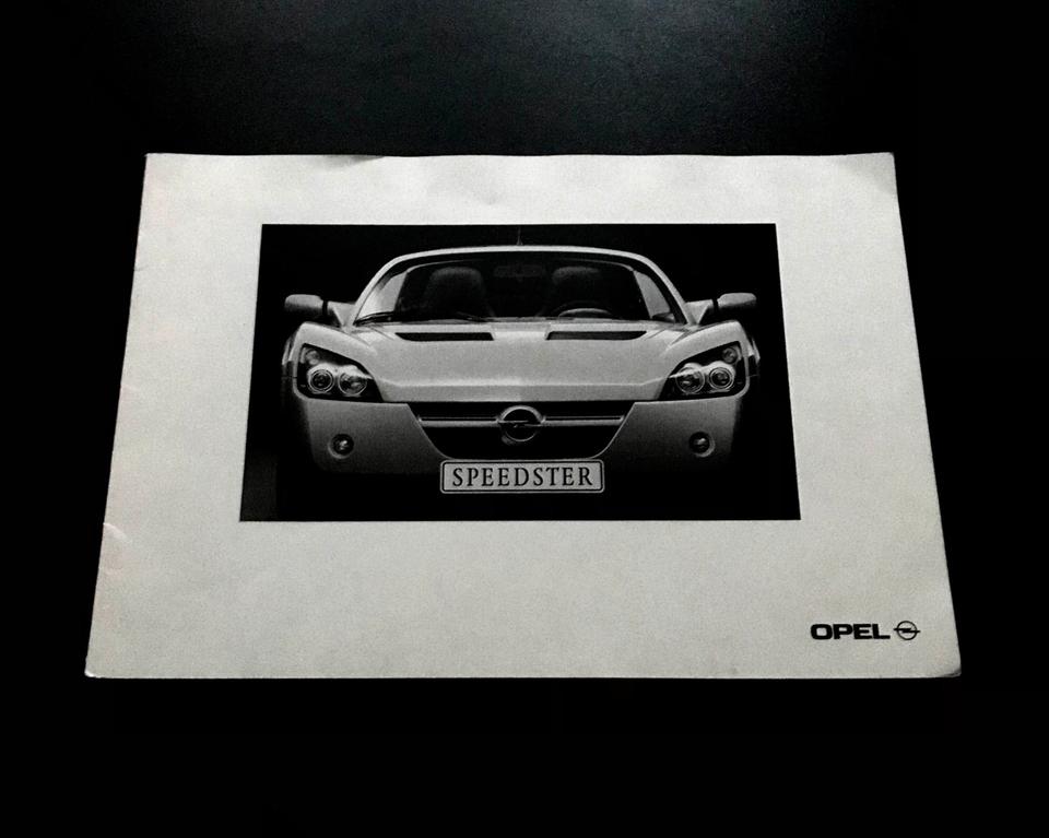 OPEL SPEEDSTER ORIG. 2001 PROMO MAG! Lotus Elise Vauxhall Ford in Berlin