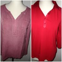 Street One 42 lila Langarm Shirt + Gerry Weber rotes Polo Shirt Bayern - Neumarkt i.d.OPf. Vorschau