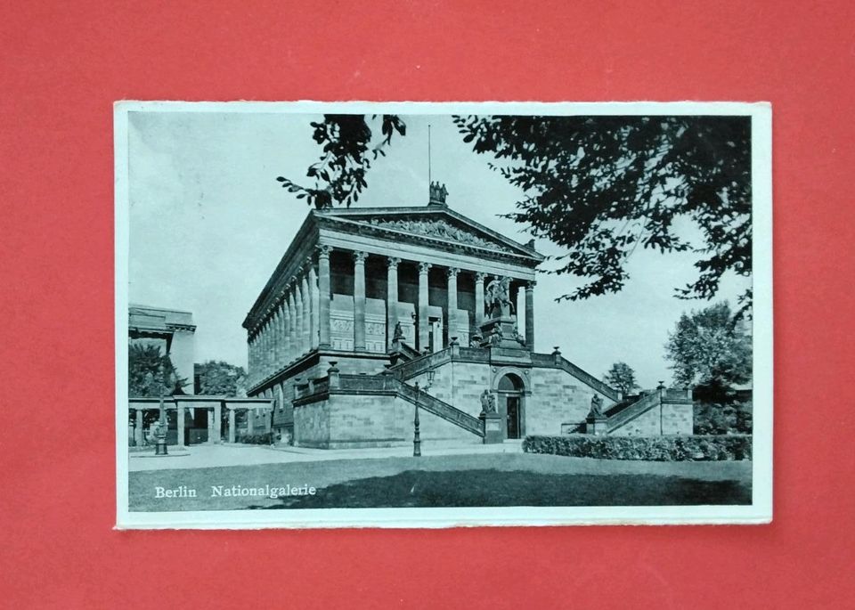 Alte Postkarte AK 1940 Berlin Nationalgalerie in Gailingen am Hochrhein