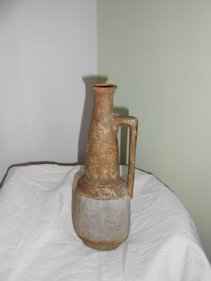 Cucchi Vase, Ägyptisches Dekor, Mid Century, Boho in Markranstädt