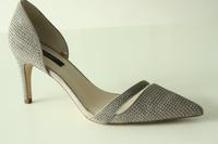 Zara Pumps grau mit Straßsteinen Absatz H/8cm Gr.39, 1 x getragen Bayern - Pullach im Isartal Vorschau