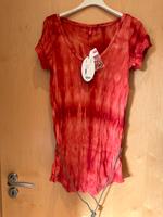 EDC by Esprit Shirt Longshirt Rot Batik Crashed Optik M Neu Nordrhein-Westfalen - Minden Vorschau
