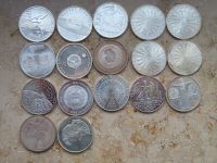 11 x 10 Euro + 4 + 2 x 10 DM gesamt 251,67 g Silber fein Leipzig - Leipzig, Zentrum Vorschau