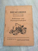 FENDT DIESELROSS F20GH Bedienungs- und  Wartungsvorschriften Bayern - Münchberg Vorschau