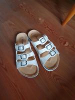 Camprella Schuhe 38 Leder Pantolette Sandalen w. Birkenstock Bayern - Georgensgmünd Vorschau