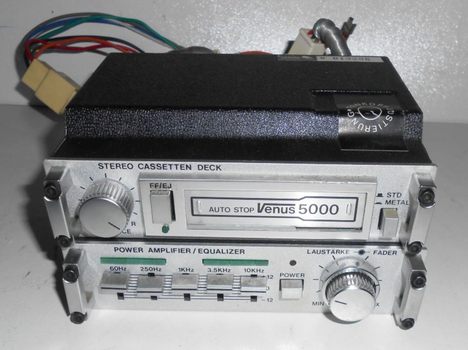 Vintage VENUS 5000 Oldtimer Kassettendeck, Power Amplifer in Berlin