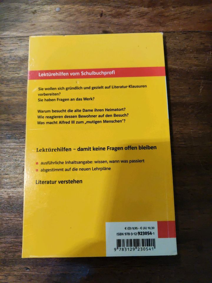 Lektürehilfe zu "Der Besuch der alten Dame" in Hamburg