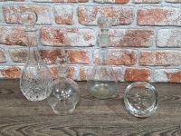 Schönes Set von VINTAGE GLASKARAFFEN und GLAS ASCHENBECHER Nordrhein-Westfalen - Detmold Vorschau