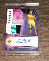 Panini Treble Matchworn Trikot Karte + Autogramm BVB Paco Alcacer Nordrhein-Westfalen - Recke Vorschau