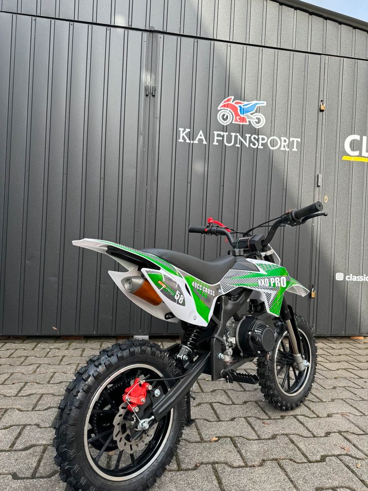 Pocket Bike Cross 50ccm KXD NEU 2024 Pocketbike Dirtbike Pitbike in Aschaffenburg