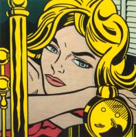 Roy Lichtenstein, Kunstdruck auf Leinen, 70 x 70 cm, neu München - Schwabing-Freimann Vorschau