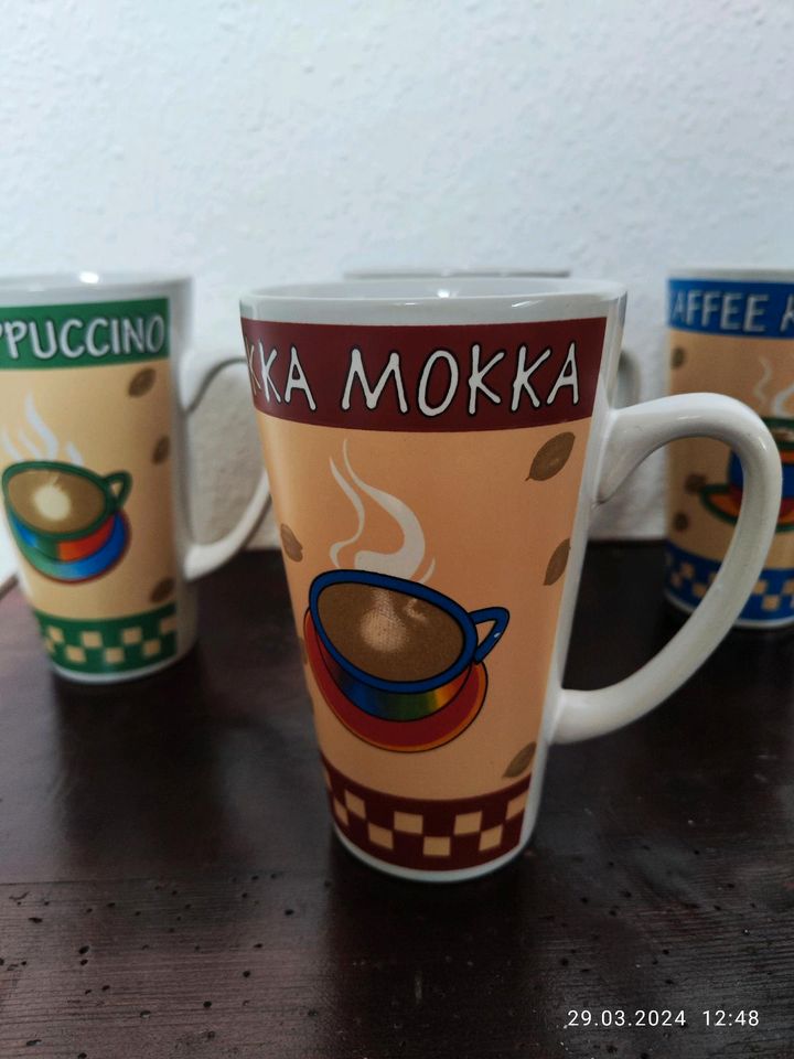 JUMBO Tassen Mokka Kaffee Cappuccino in Putbus
