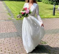 Rückenfreies Hochzeitskleid Brautkleid Weißes Kleid von Asos Innenstadt - Köln Altstadt Vorschau