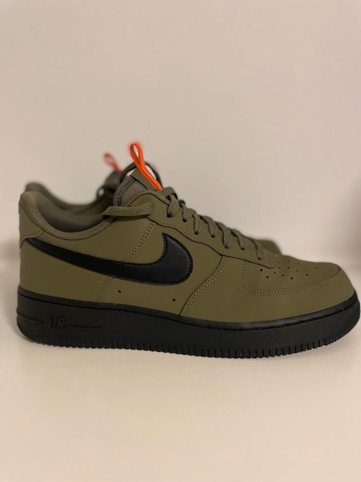 • Nike Air Force 1 Low Medium Olive BQ4326-200 EU 44,5 US 10,5 • in Oerlinghausen