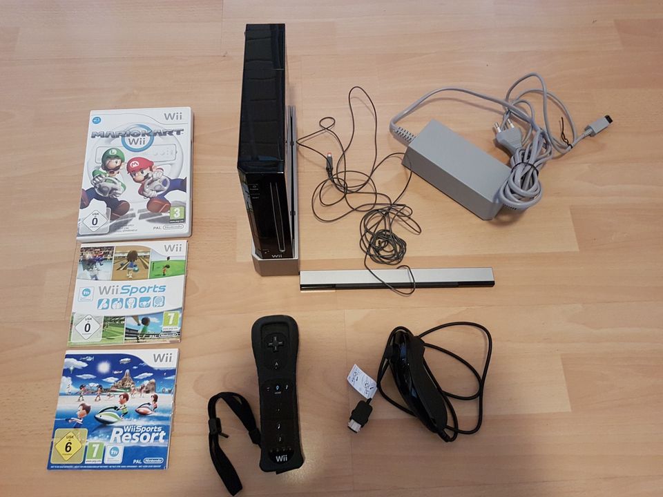 Nintendo Wii schwarz in Koblenz