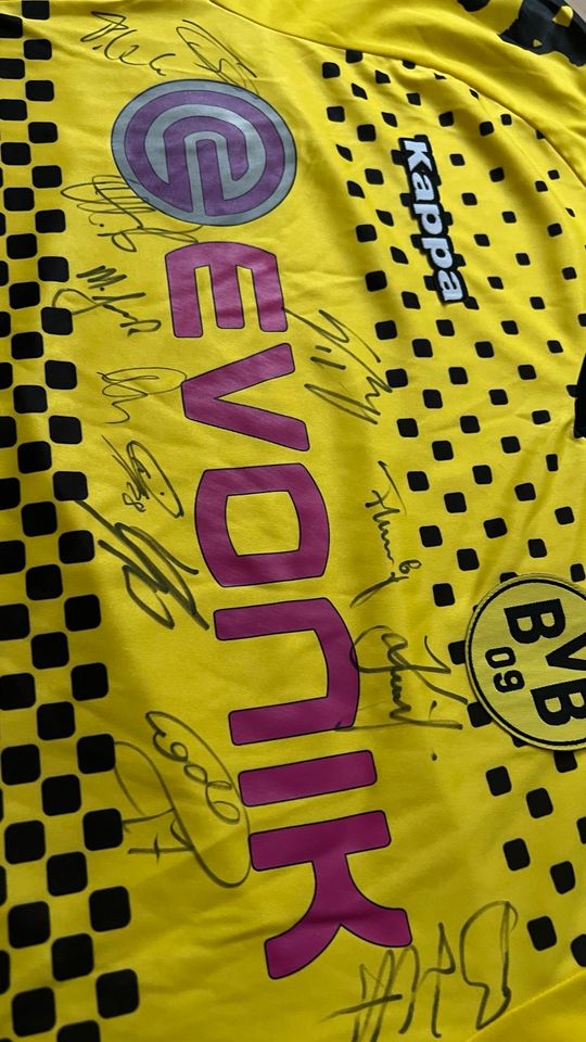 BVB Borussia Dortmund Original unterschriebenes Trikot 2011/12 in Düsseldorf