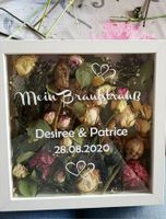 Bilderrahmen Brautstrauß Hochzeit Geschenk Geschenkidee Rahmen Grabfeld - Grabfeld-Jüchsen Vorschau