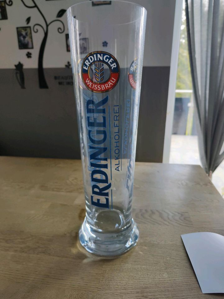 Erdinger Weizenbier Glass 3 liter XXL in Hümmerich