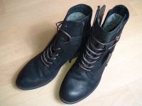 Bugatti Damen Stiefeletten Boots schwarz echt leder Gr. 38 Schwerin - Paulsstadt Vorschau