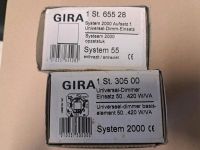 Gira System 2000 Universal-Tastdimmer mit Aufsatz Nordrhein-Westfalen - Hiddenhausen Vorschau