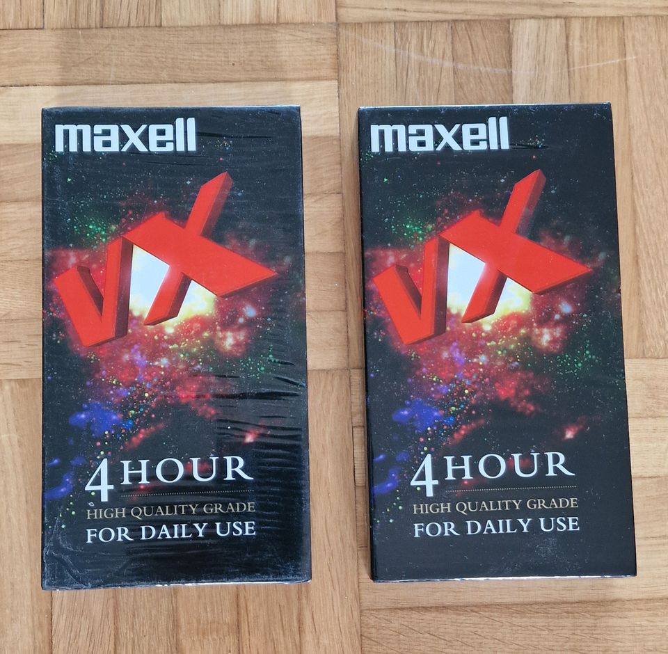 Maxell E-240 VX VHS-Kassette OVP, neu und eingeschweißt in Kerpen