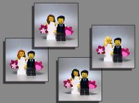 LEGO® Figuren Brautpaar Braut Bräutigam  Hochzeit  Wellen Baden-Württemberg - Ulm Vorschau