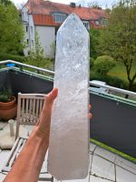 Gewaltiger Obelisk Bergkristall Erdenhüter Spitze 40 cm,  5,1 kg Bayern - Starnberg Vorschau