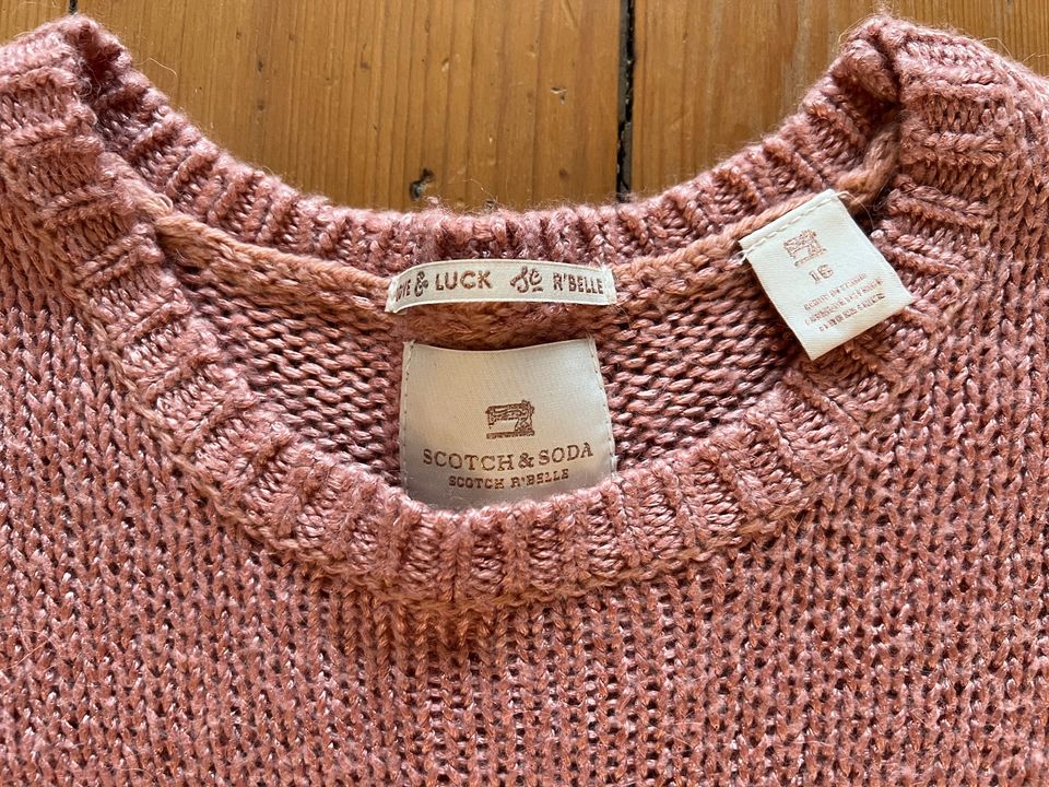 Scotch & Soda, Pullover, rosa/rotorange, 16 J, TOP ZUSTAND!!! in Stuttgart