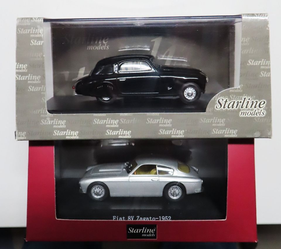 Starline Models - Fiat 8V Zagato - Fiat 1100 S Berlinetta - 1:43 in Uedem