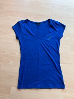 Strasssteine Guess Shirt S 36 38 royalblau blau Strass T-Shirt Brandenburg - Falkensee Vorschau