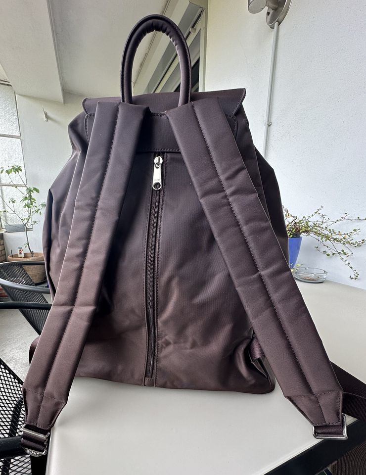 Esprit Rucksack , braun - Nylon in Düsseldorf