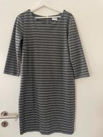 Jersey Kleid 3/4 Arm grau mit schwarzen Streifen Gr. L Vila Bayern - Leinach Vorschau