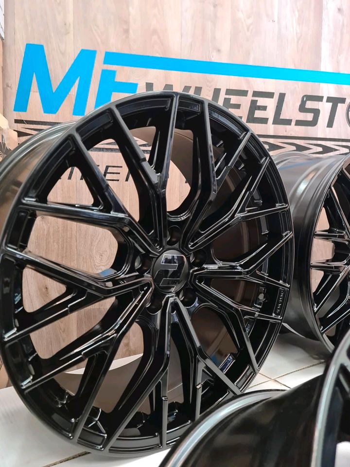 19 Zoll Alufelgen 8,5x19 ET 48 40  5x112 Wheelworld WH37 Felgen für VW Golf 5 6 7 8 GTI GTD TDI Jetta Eos Passat T-Roc Touran Mercedes CLA GLA GLB A-Klasse B C E Klasse Audi A3 A4 A5 A6 A7 TT Q3 Q4 S3 in Lengede