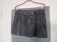 Leder Wickelrock schwarz Nappa Gr. S, Clubwear Bayern - Neu Ulm Vorschau