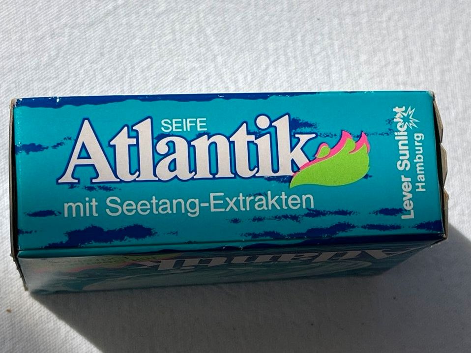 Original Atlantik Seife Seetang Extrakten OVP Vintage Sammler in Kranenburg