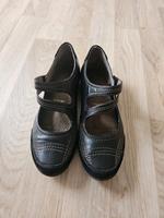 Tamaris Schuhe Leder Ballerinas 37 Damen schwarz Hessen - Melsungen Vorschau