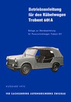 TRABANT 601 Kübel Bedienungsanleitung DDR Berlin - Dahlem Vorschau