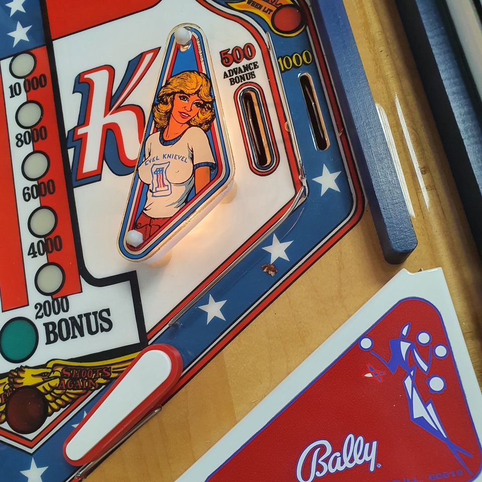 Evel Knievel Flipper/Pinball Automat Bally in Schönaich