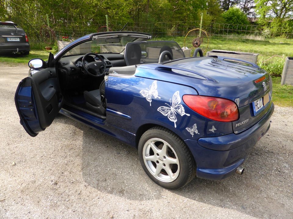 PEUGEOT 206 CC  1,6 TD  80 KW  TOP Zustand in Rehm-Flehde-Bargen