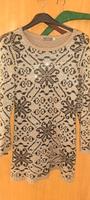 Strickkleid Gr.M Grobstick beige Braun Glitzer Clockhouse Bayern - Karlshuld Vorschau