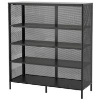 IKEA Bekant Regal schwarz 121x134 cm Büro Düsseldorf - Gerresheim Vorschau