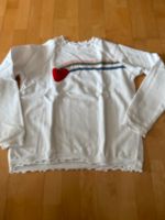 Sweatshirt weiß mit Regenbogen Herz vertbaudet Gr. 152 Bayern - Fürth Vorschau