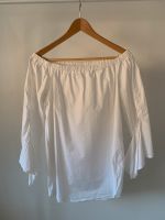 Bluse, Off-Shoulder, weiß, Gr. M, gebraucht Hessen - Limeshain Vorschau