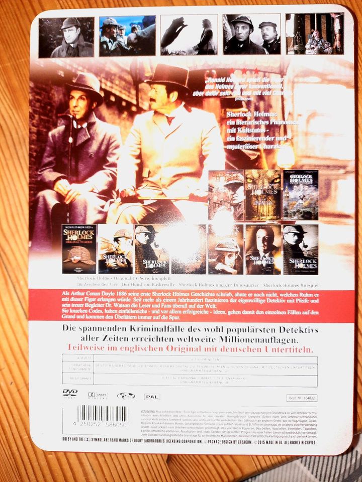 DVD SHERLOCK HOLMES...METALL BOX in Werther (Westfalen)